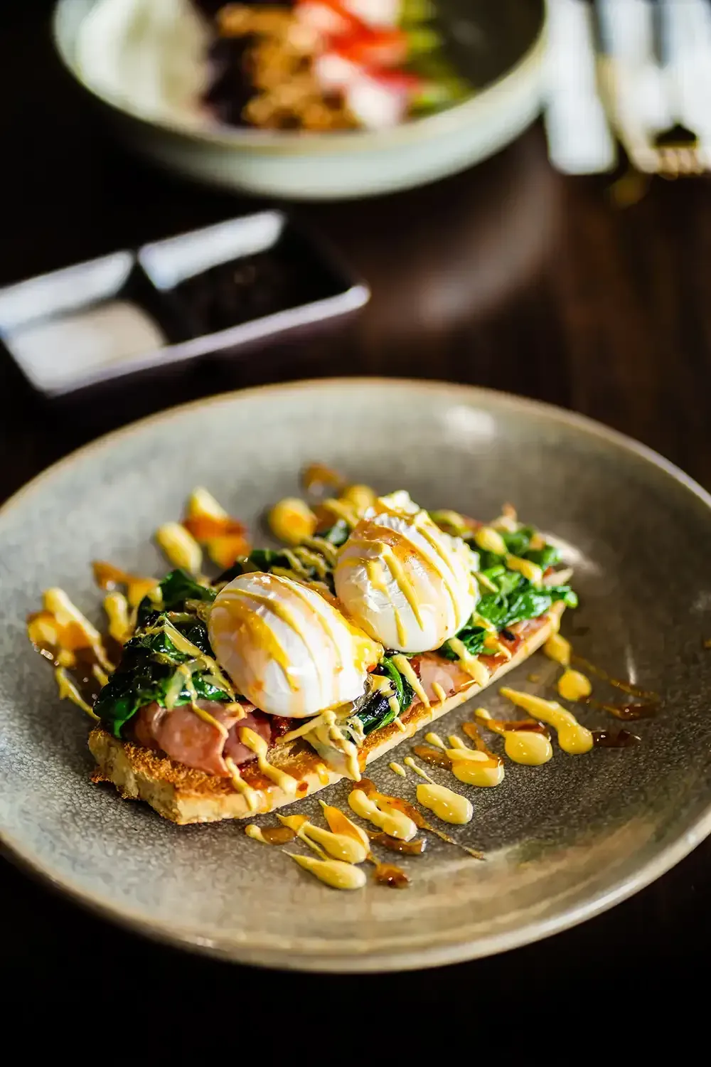 Example of a great breakfast in Ballarat at the Golden City Hotel