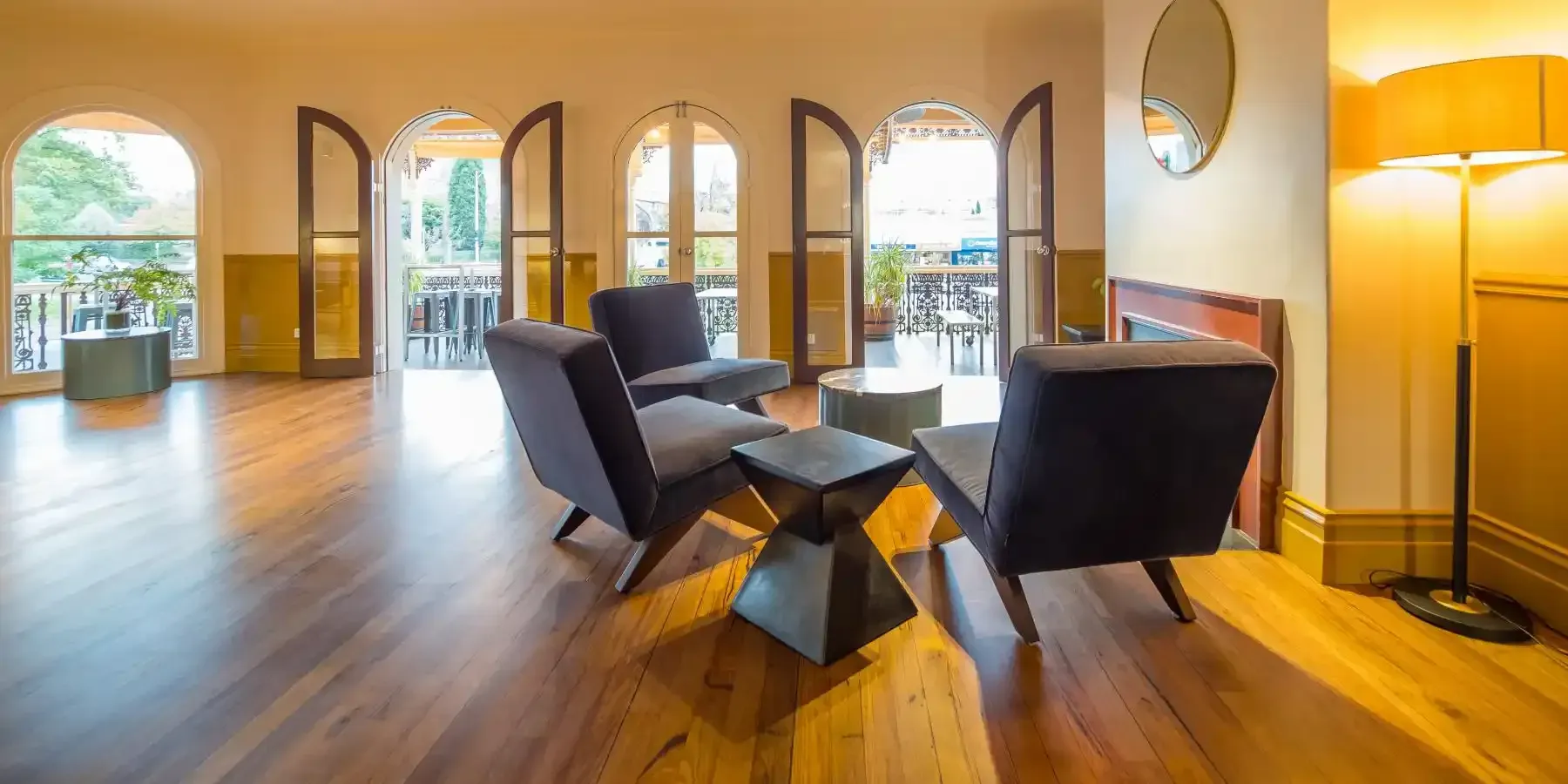 Balcony event space for hire in Ballarat
