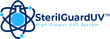 A logo for sterilguarduv high-output uv system