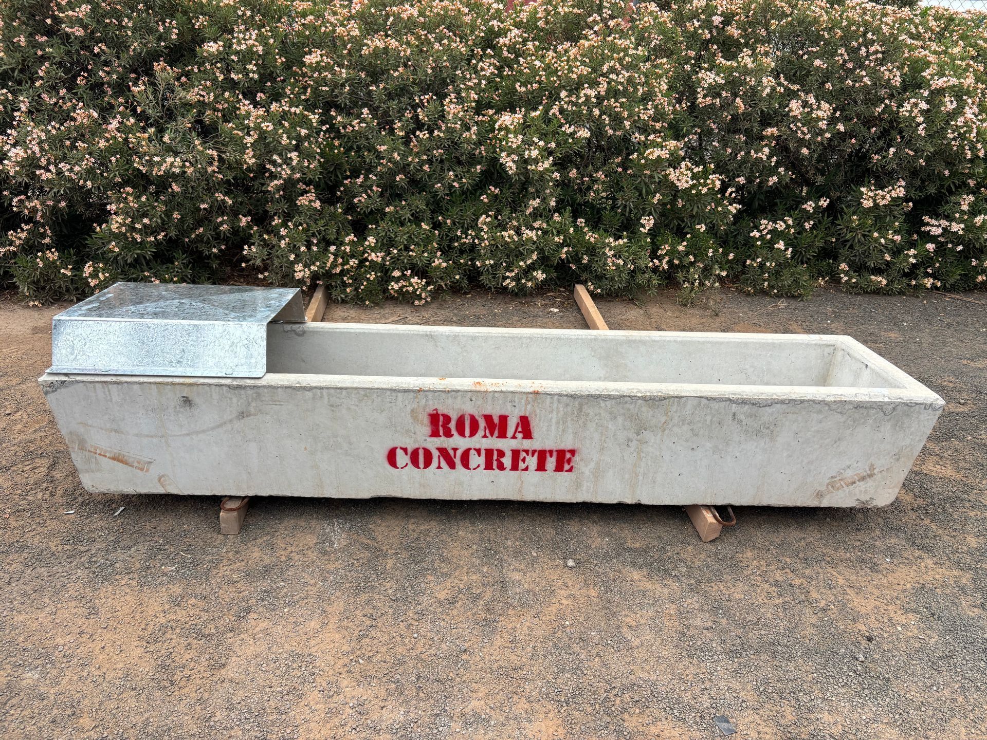 8ft long sheep trough