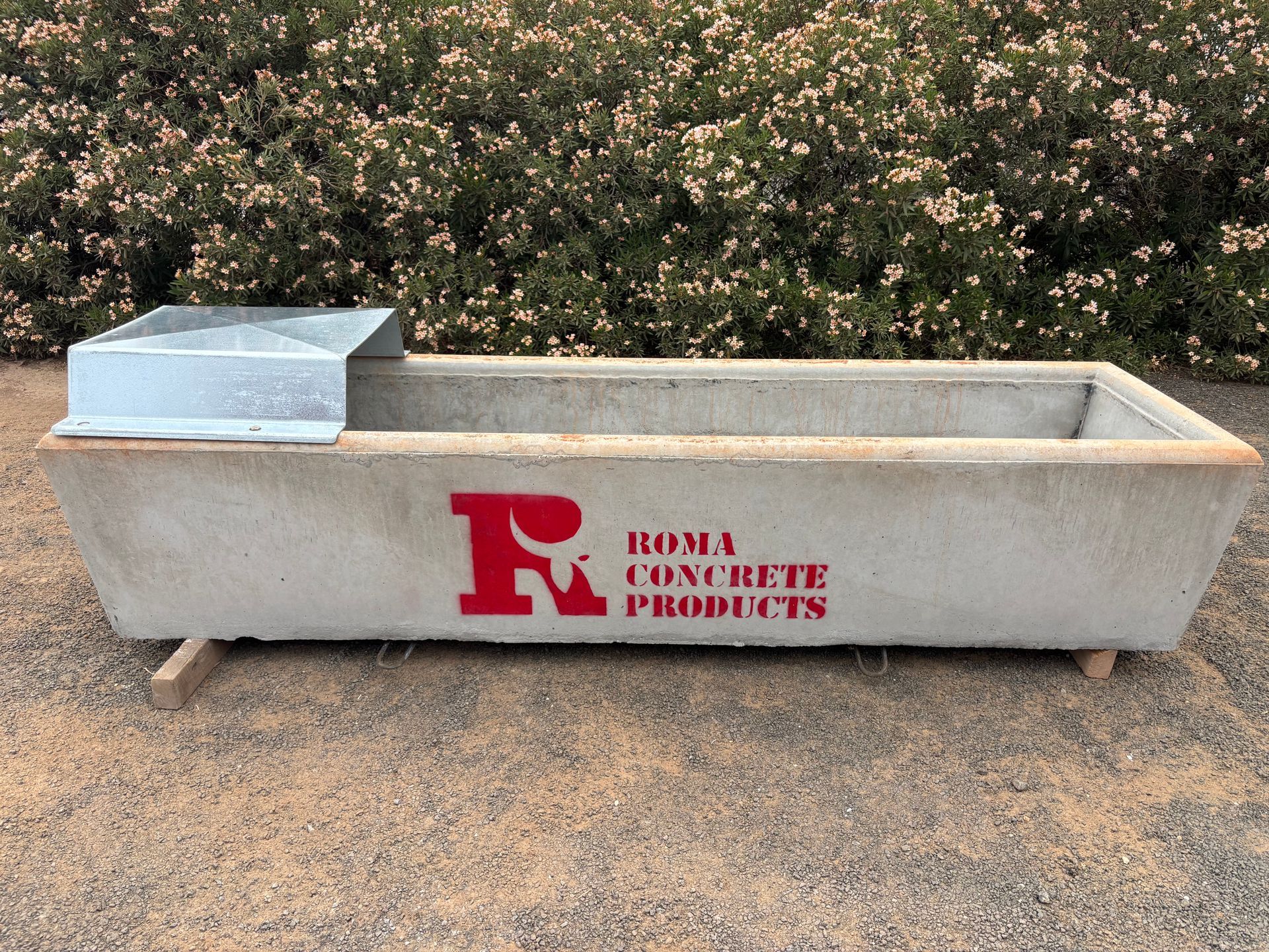 8ft  long ~  650mm wide cattle trough