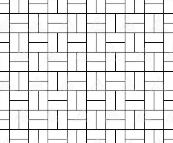 It is a seamless pattern that looks like a brick wall.