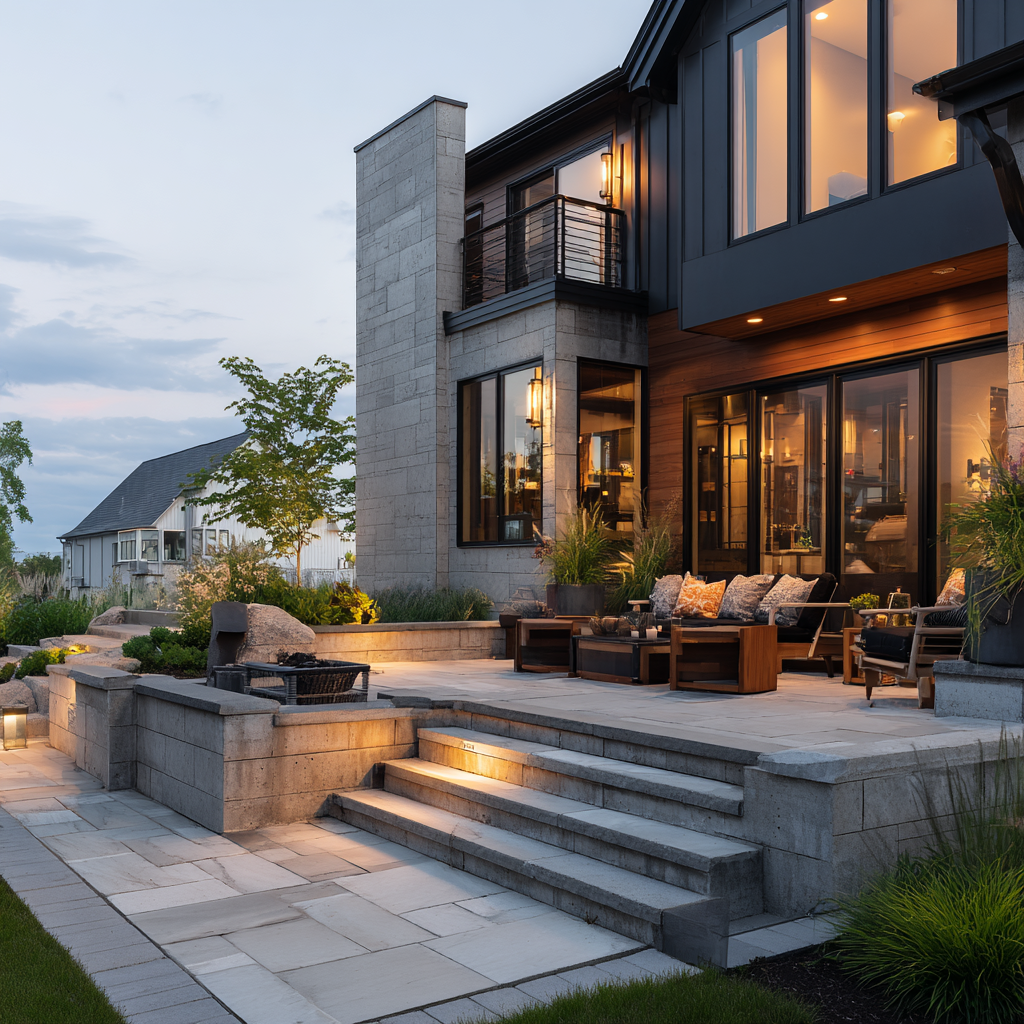 outdoor patio in Edina