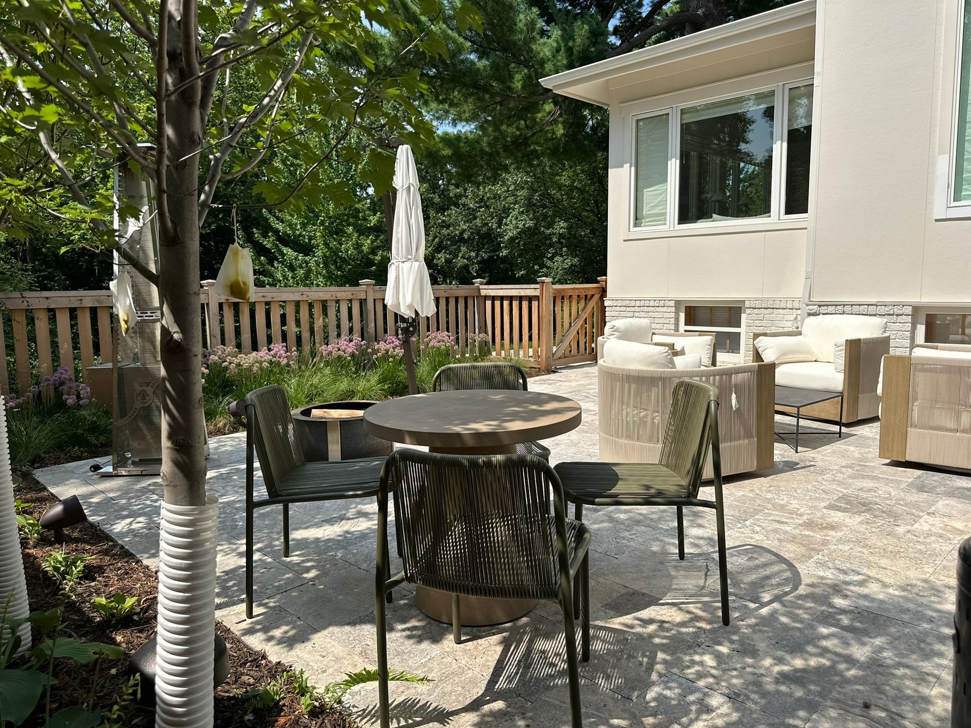 After: perfect outdoor living space 