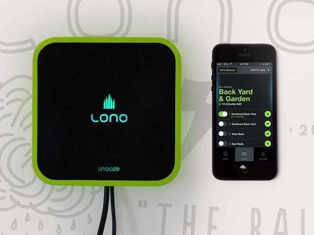 A device that says ' lono ' on it next to a phone