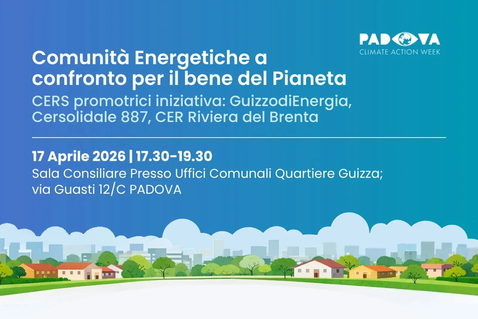 CER Guizzodienergia a Climate Action Week a Padova