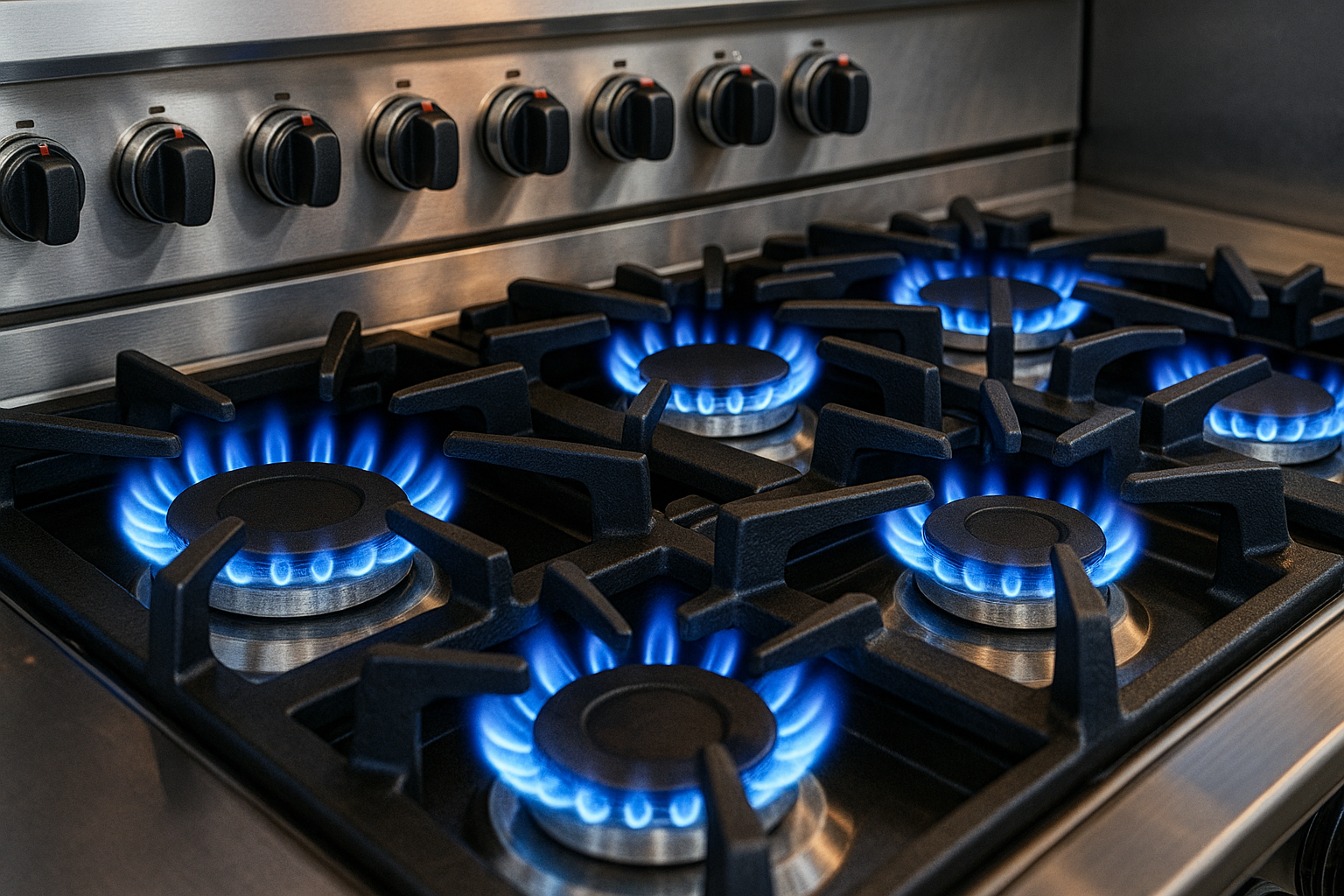 Commercial Gas Ranges Efficiency