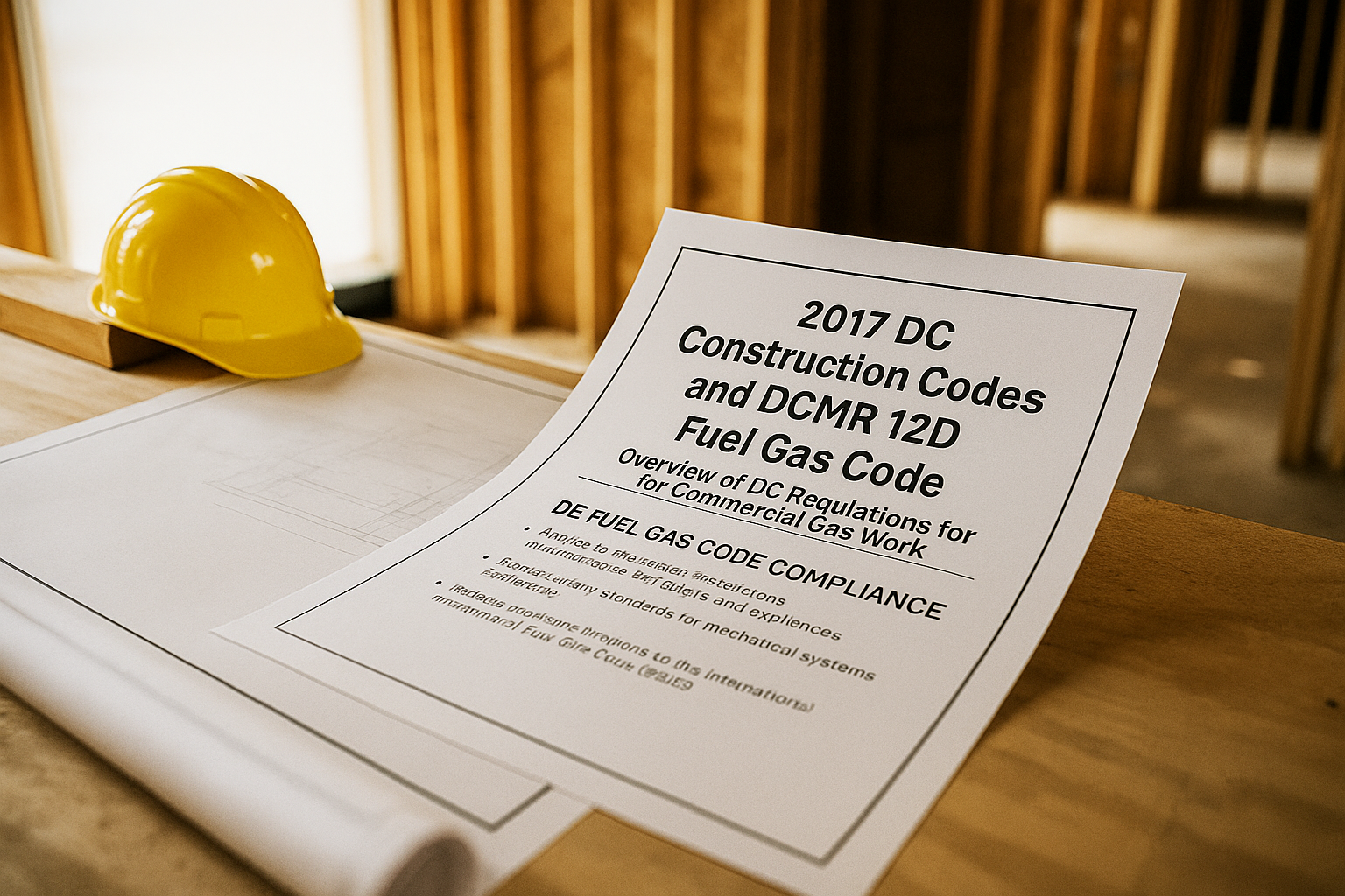 DC: Fuel Gas Codes and Permit Requirements