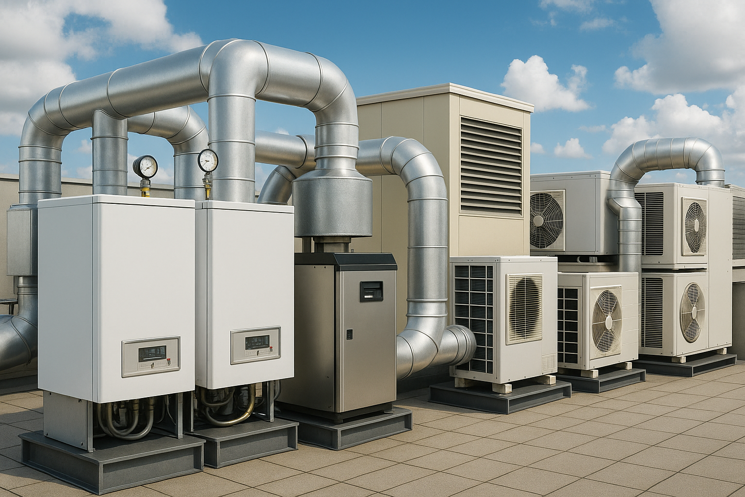 Gas-fired HVAC systems and equipment options
