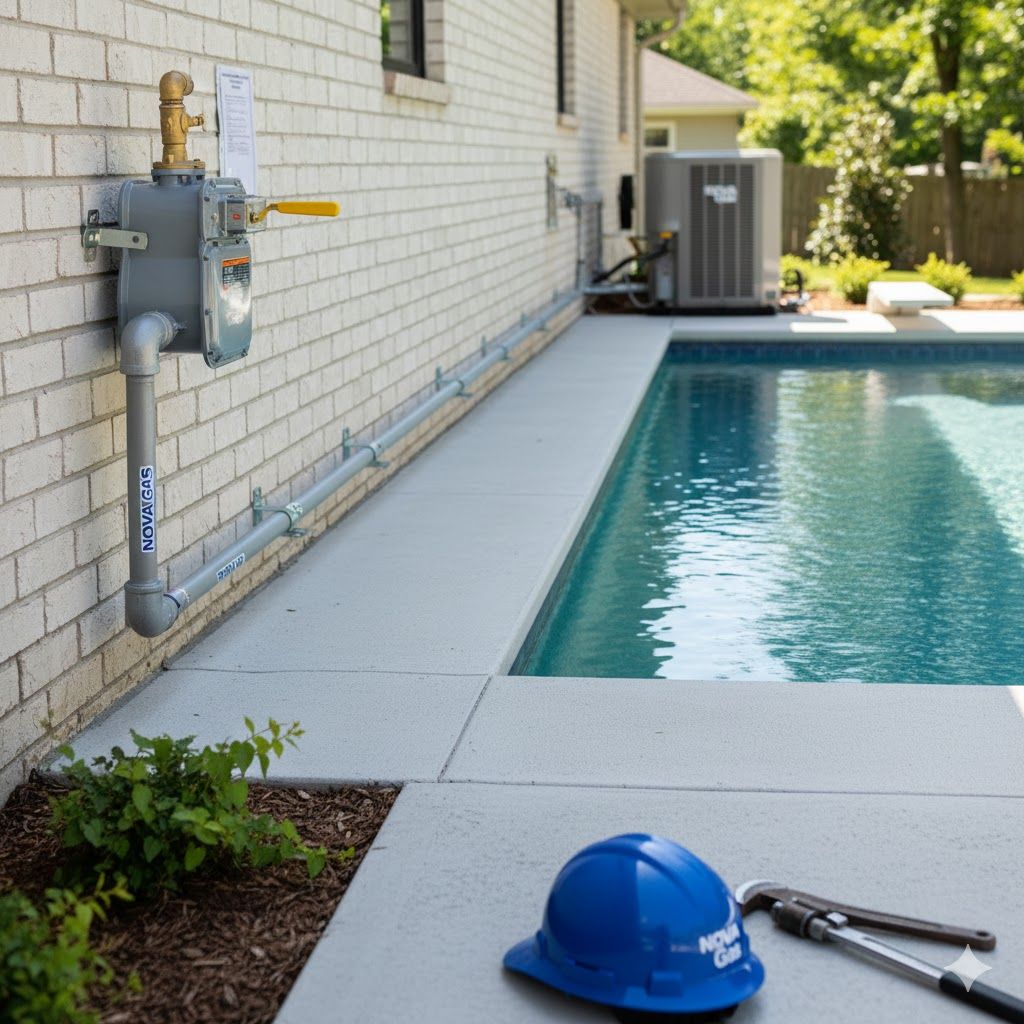 Should You Run a Gas Line to Your Pool Heater?