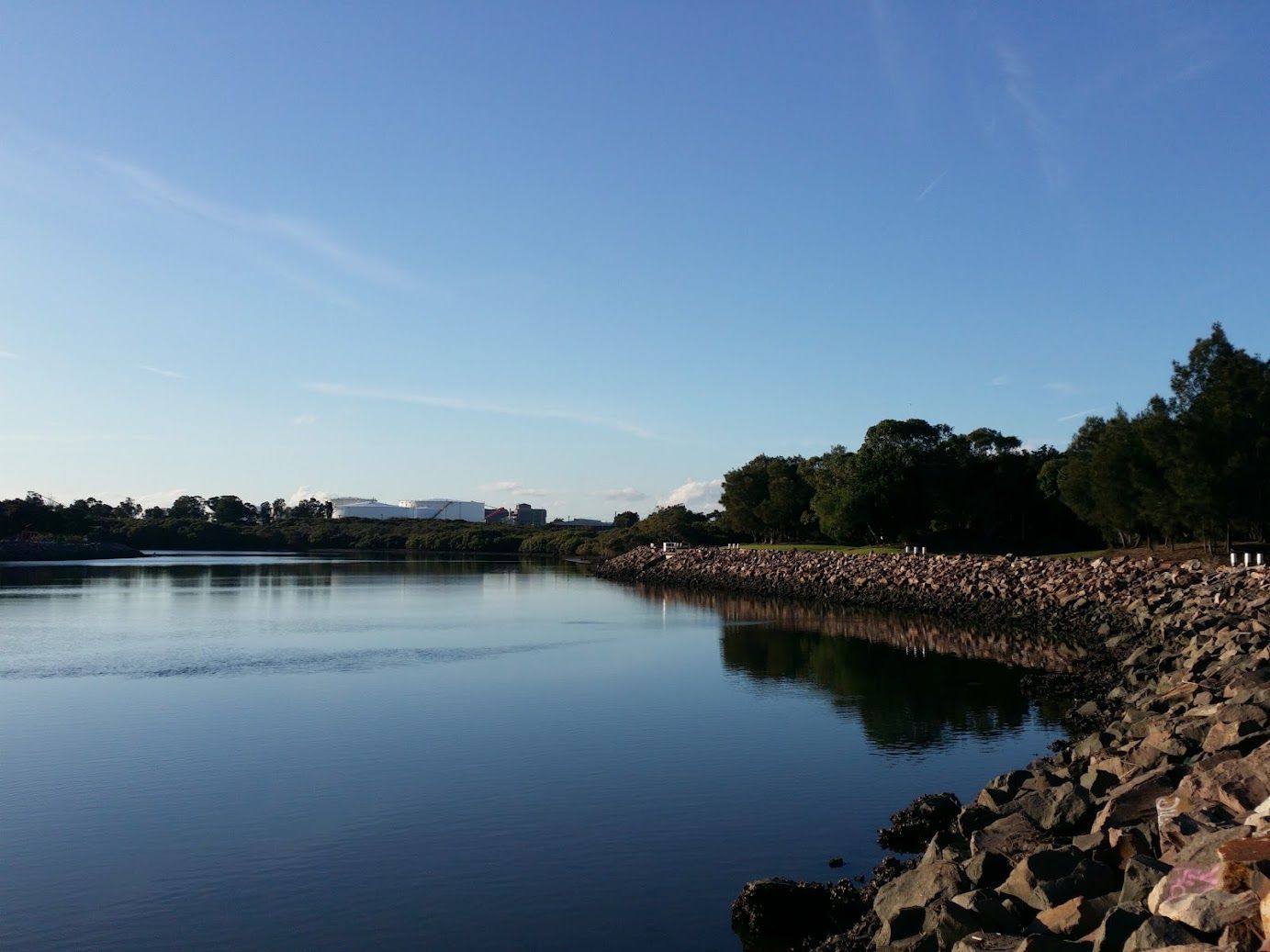 Aerial View of Newcastle Ocean Baths in Australia — Abode Electrical in Carrington, NSW