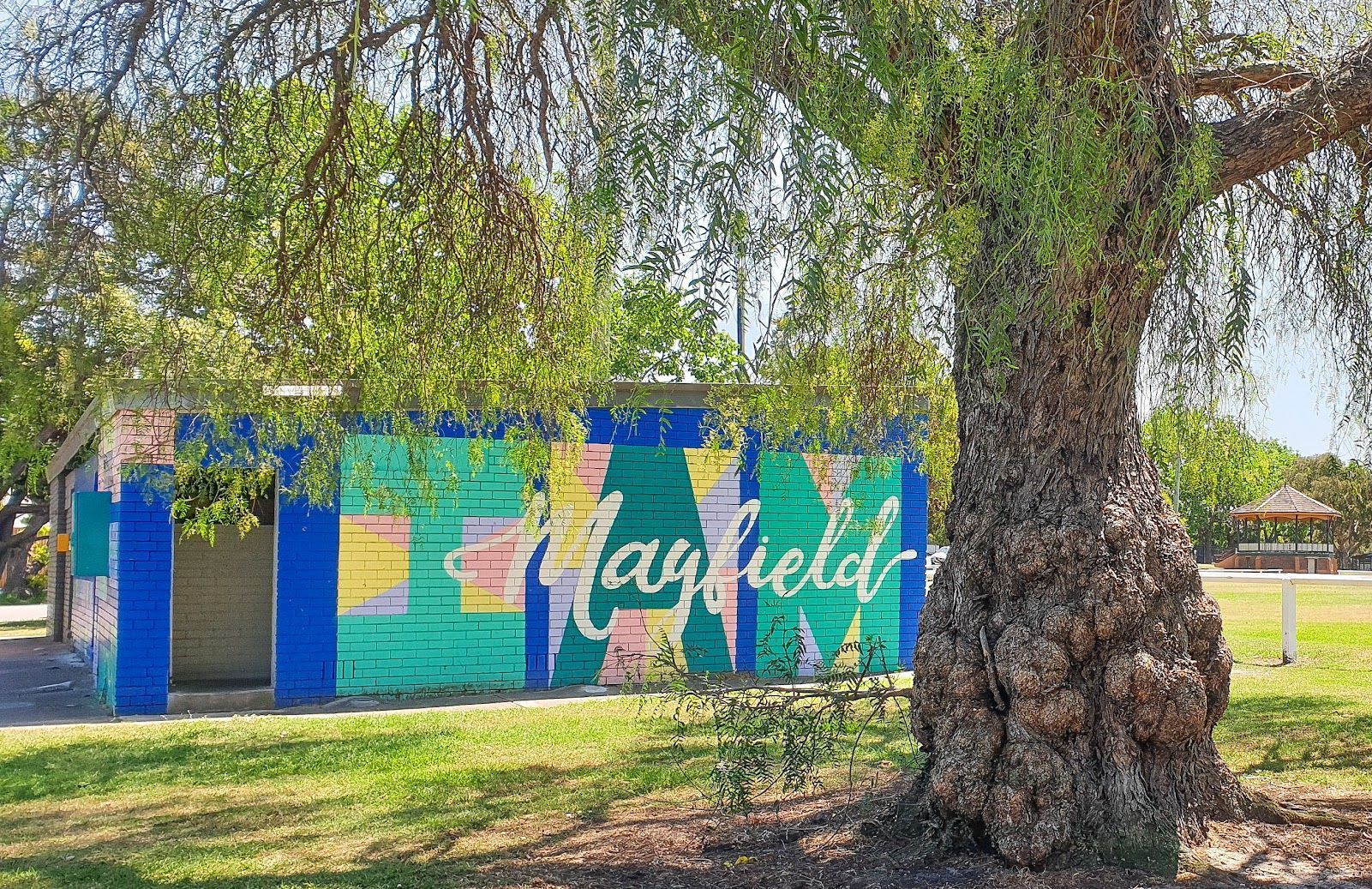 Aerial View of a Suburban Housing Development With Gray Rooftops — Abode Electrical in Mayfield, NSW