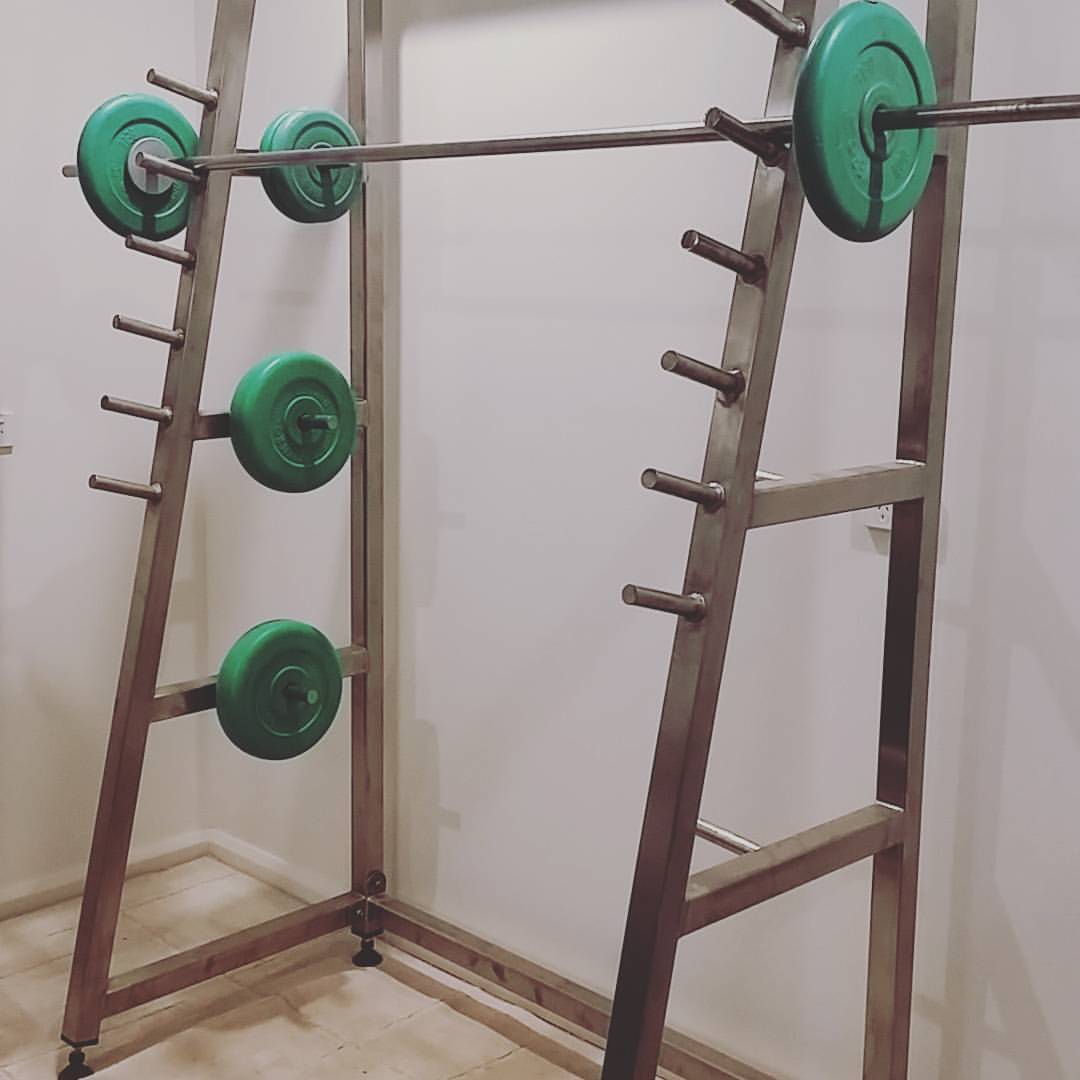 Stainless Steel Squat Rack — Woolgoolga, NSW — RT Welding Services Pty Ltd