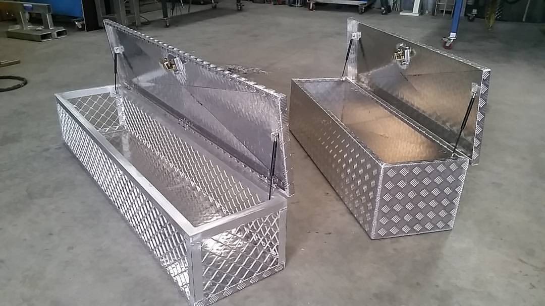 Aluminium Tool Boxes — Woolgoolga, NSW — RT Welding Services Pty Ltd