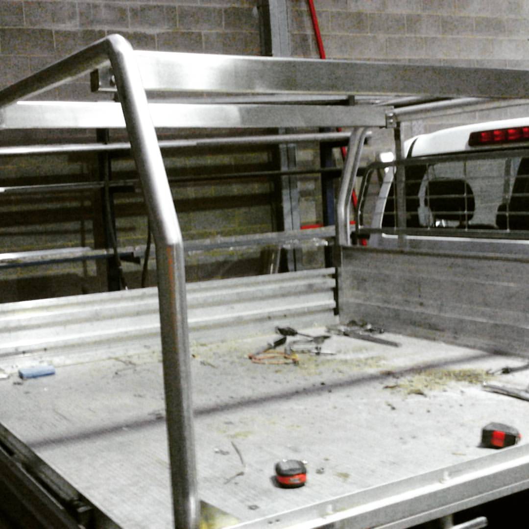 Stainless Steel Racks for 4wd Rooftop — Woolgoolga, NSW — RT Welding Services Pty Ltd