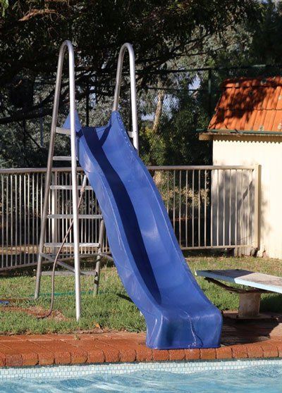 Pool Fence and Steel Ladder — Woolgoolga, NSW — RT Welding Services Pty Ltd