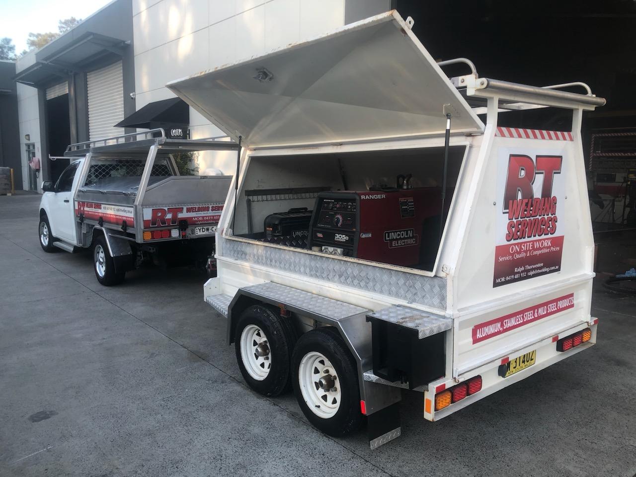 Mini Trailer — Woolgoolga, NSW — RT Welding Services Pty Ltd