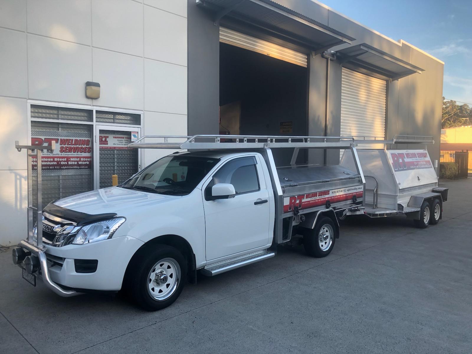 Ute Vehicle — Woolgoolga, NSW — RT Welding Services Pty Ltd