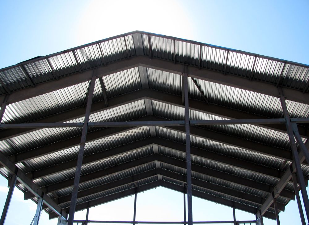 Steel Structure Shed — Woolgoolga, NSW — RT Welding Services Pty Ltd