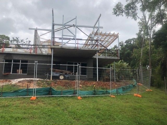 House Under Construction — Woolgoolga, NSW — RT Welding Services Pty Ltd