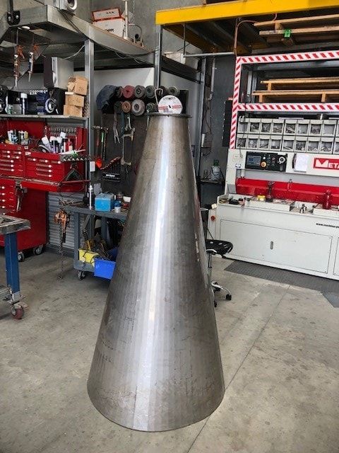 Cone Sheet Metal — Woolgoolga, NSW — RT Welding Services Pty Ltd