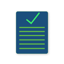 icon of a checklist for compliance