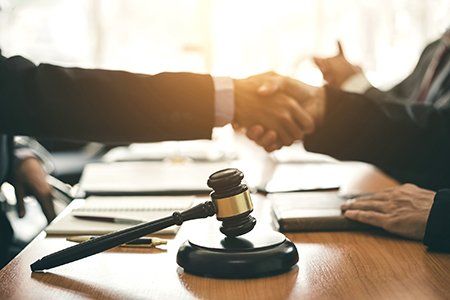 Businessman and Lawyer Shaking Hands — Woodsfield, OH — Smith Law Firm