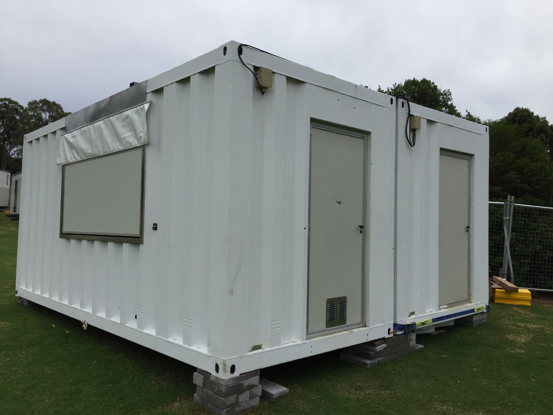 20ft Container Storage — Palm Beach, QLD — Container Kitchens & Shops