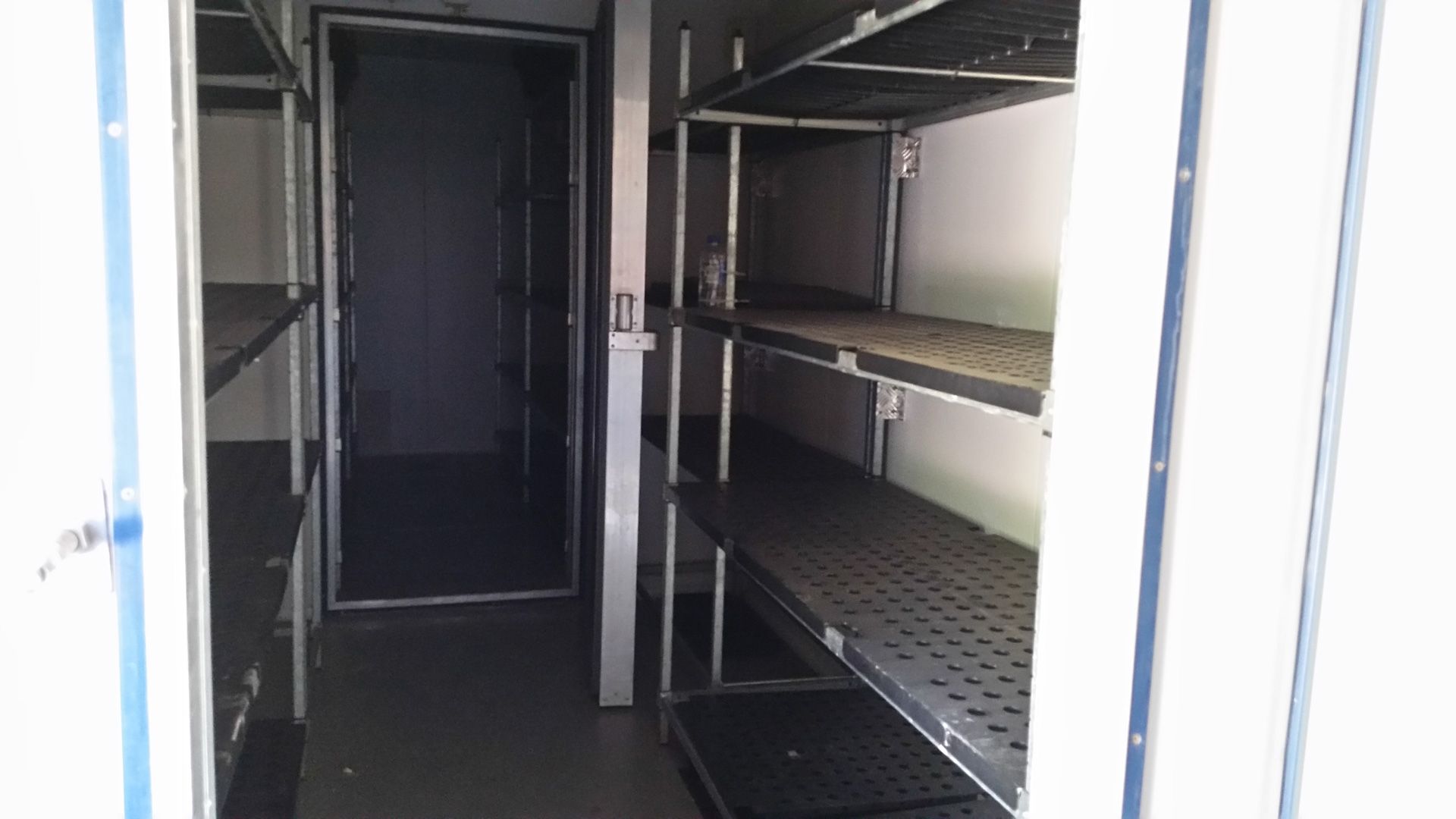 40ft Coolroom Racks — Palm Beach, QLD — Container Kitchens & Shops