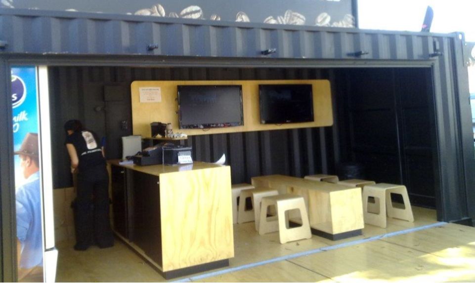 Ice Cream Shop — Palm Beach, QLD — Container Kitchens & Shops