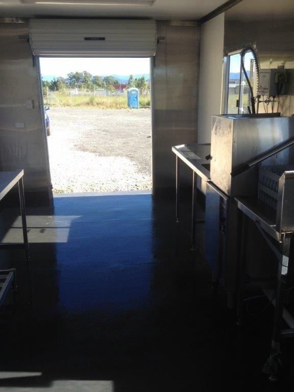 View From the Inside of Container Kitchen — Palm Beach, QLD — Container Kitchens & Shops