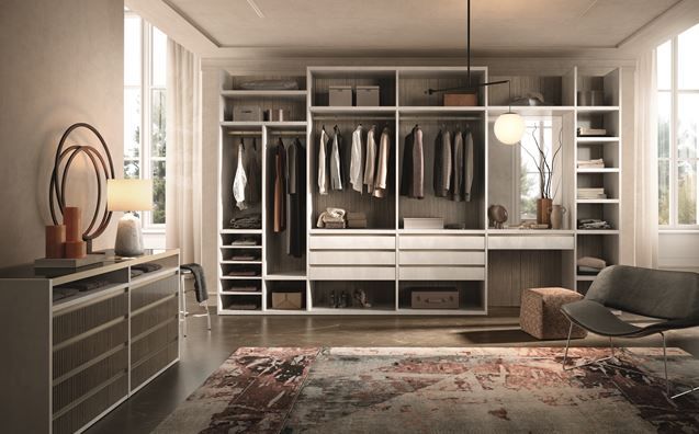 Cabine armadio con moduli a spalla Montella Domus Virgo Pontecagnano Salerno
