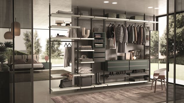 Cabina armadio con montanti Montella Domus Salerno