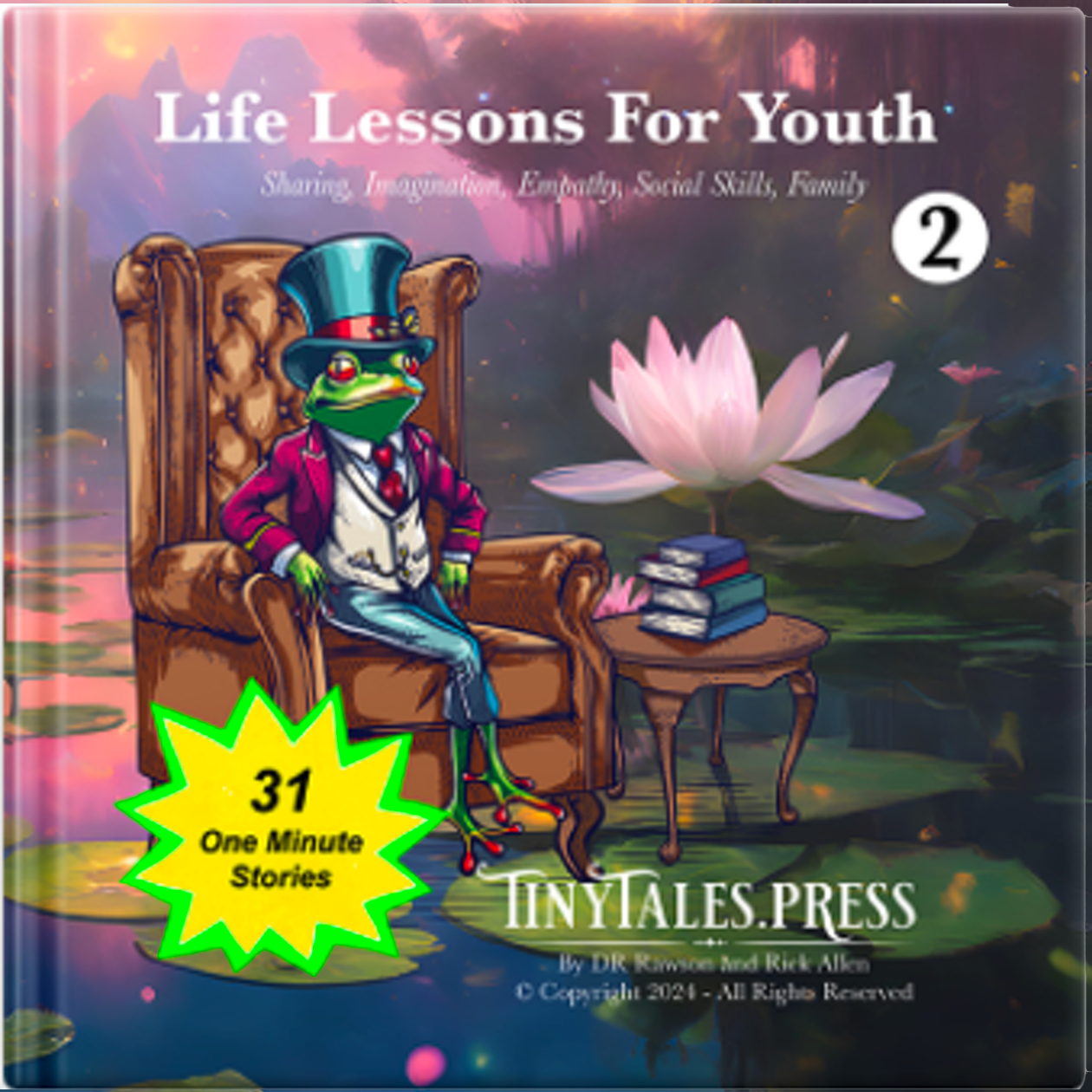 A book called life lessons for youth contains 31 one minute stories