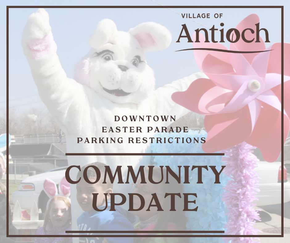 Temporary Parking Restrictions Community Update Graphic