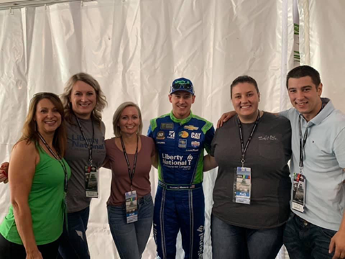 Photo With A Race Driver – Carmel, IN – The Bond Group