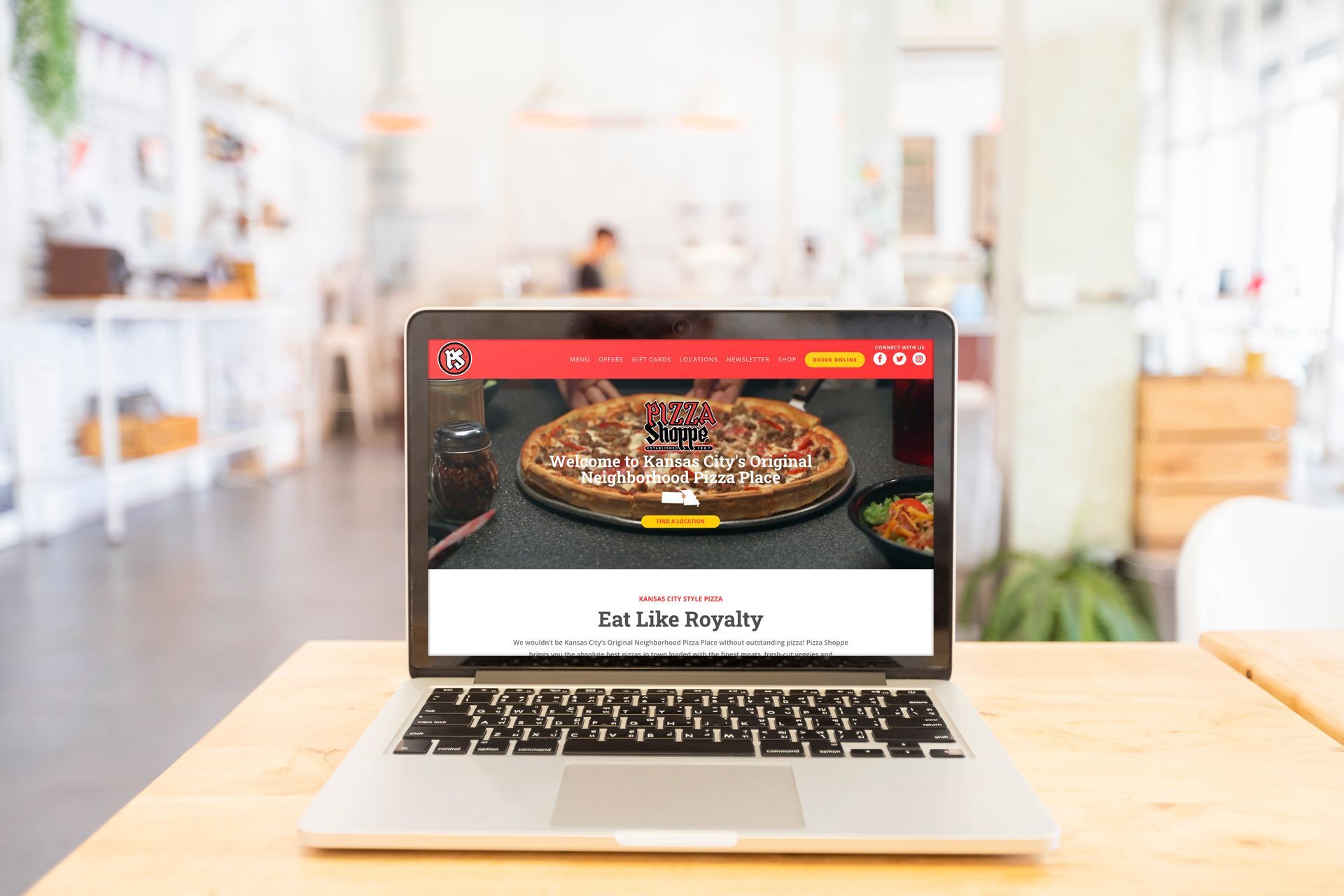 Pizza Shoppe Franchise Marketing Digital Case Study