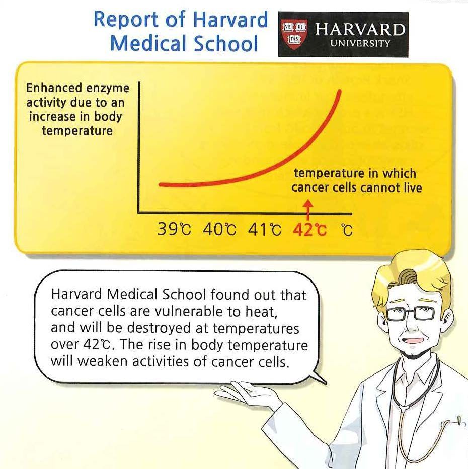 A report of harvard medical school shows that cancer cells are vulnerable to heat