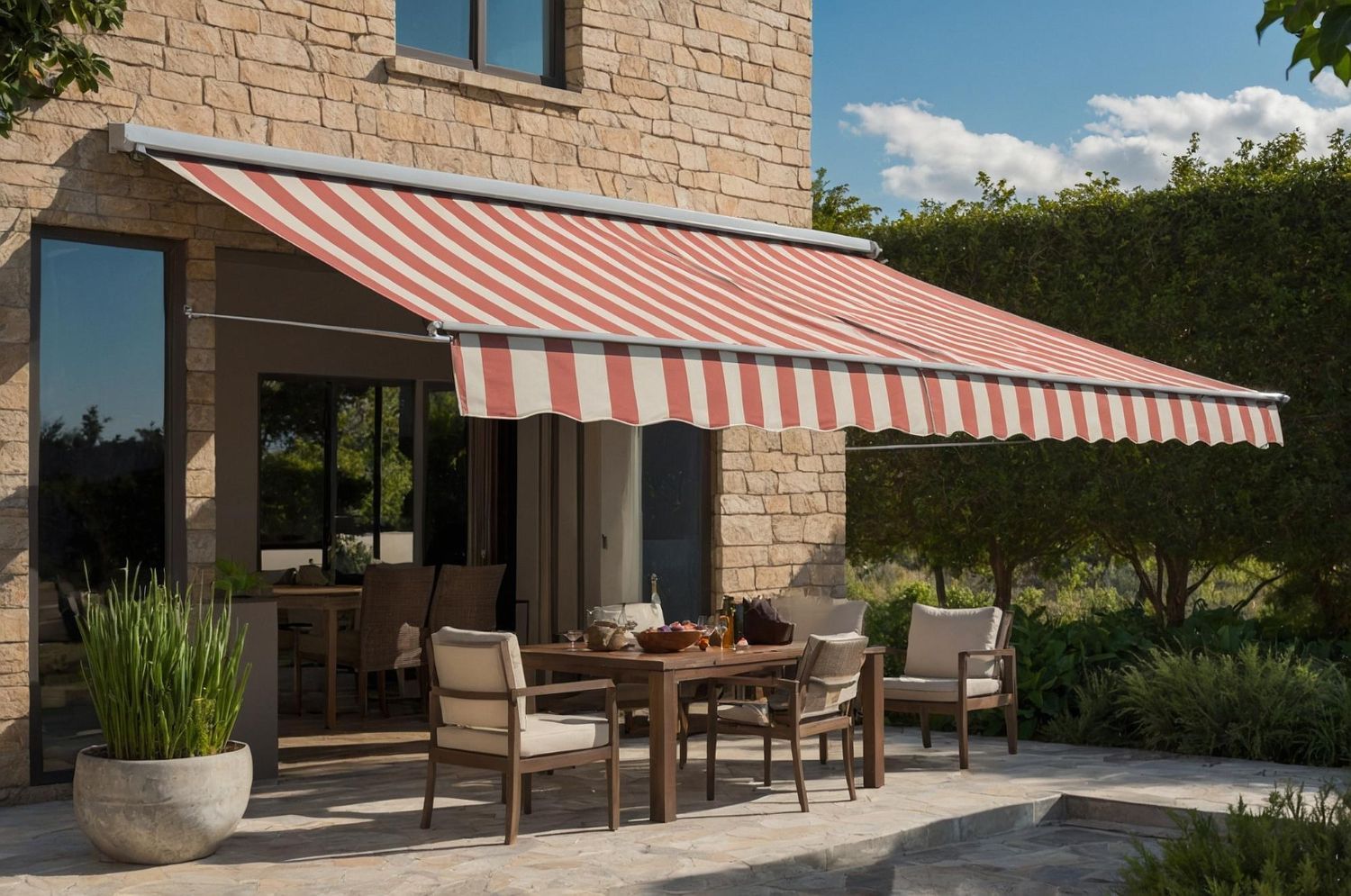 retractable awning