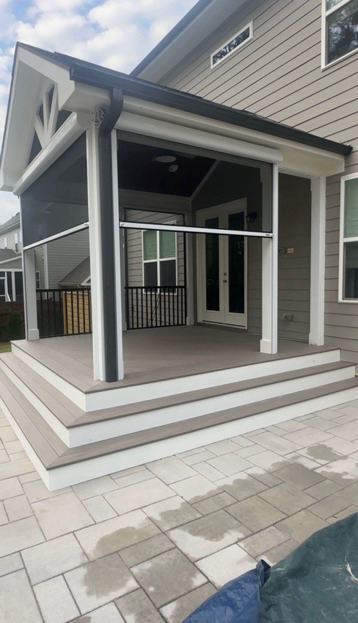 motorized insect screen