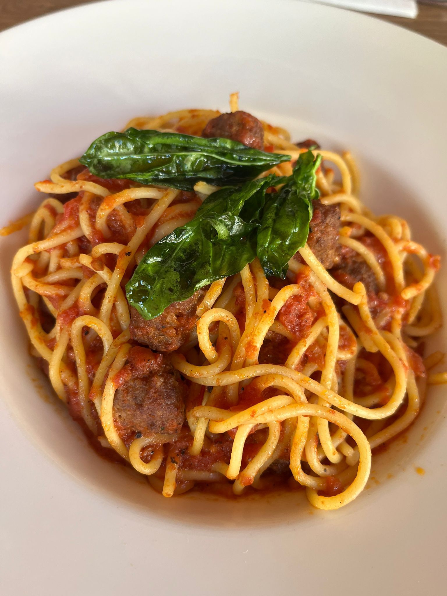 <b>Köfteli Spaghetti </b><br>Spaghetti & Meatballs