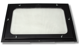 sandblasting window conversion kit