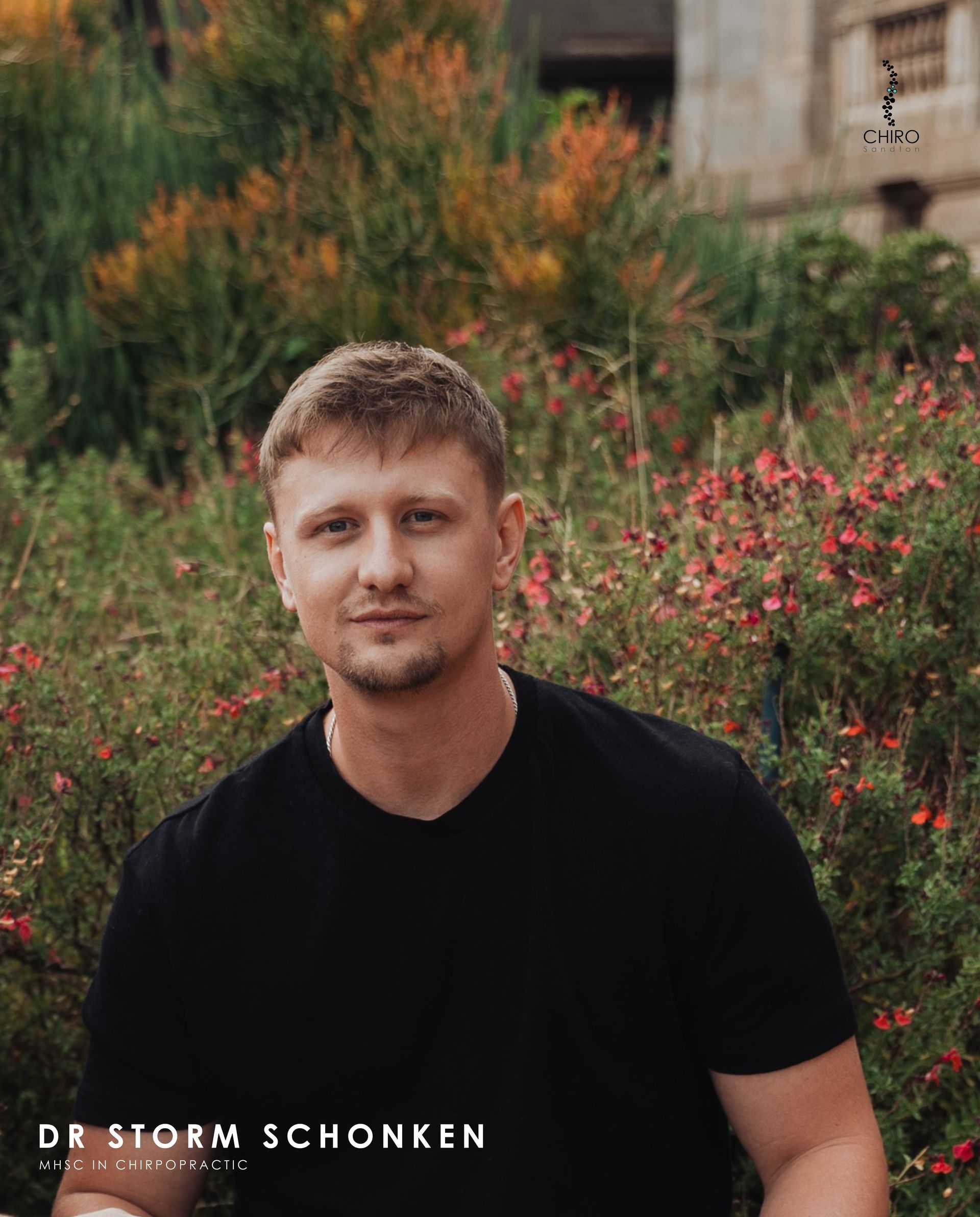 Dr. Storm Schonken, expert chiropractor at Chiro Sandton in Sandton