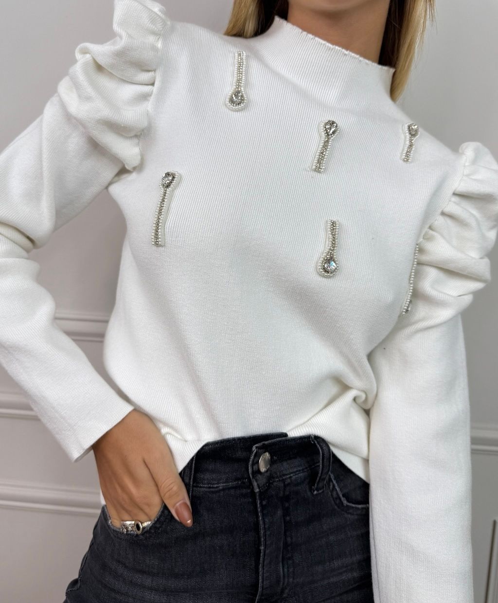 Sweater importado manga princesa