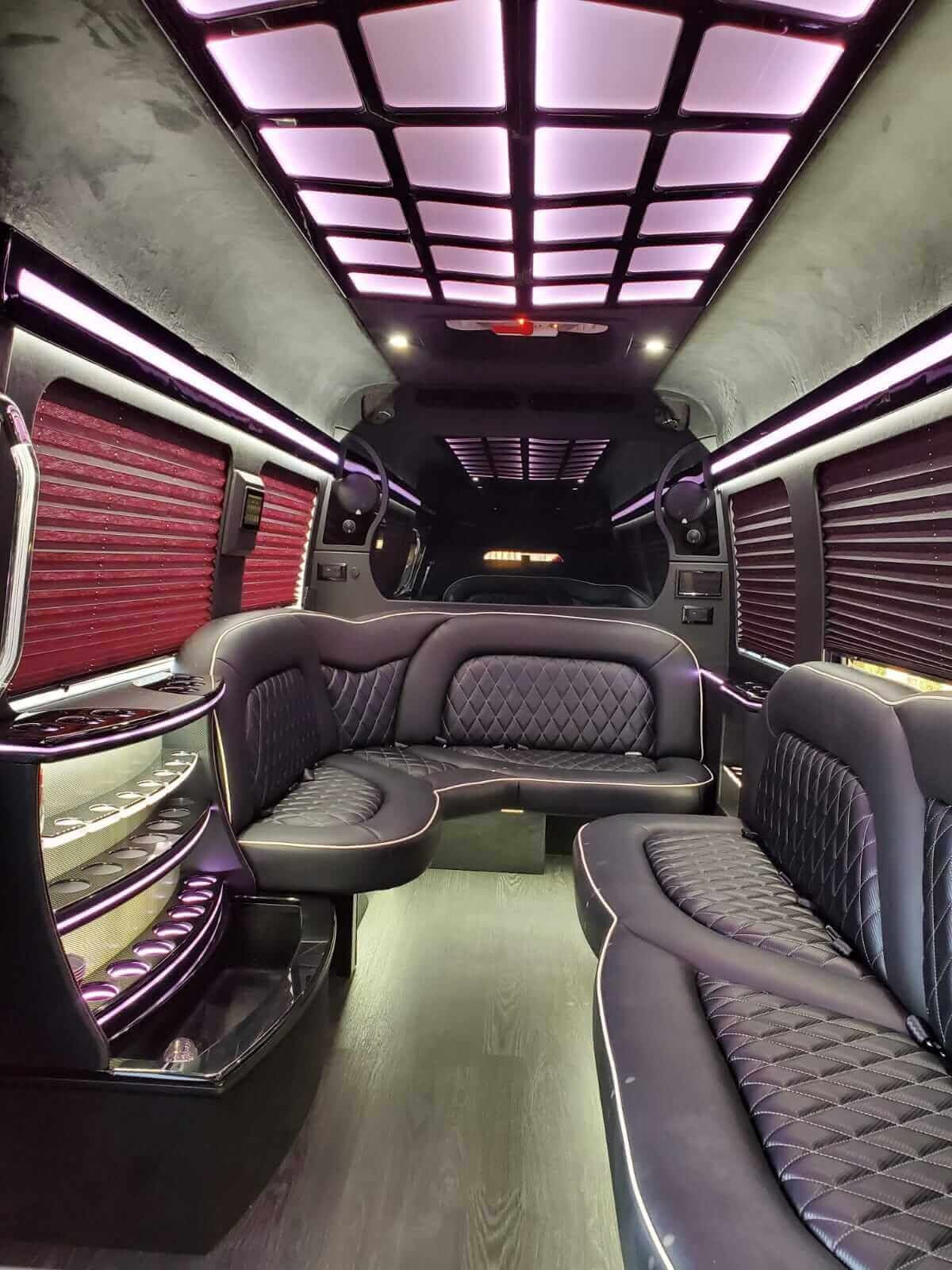 white sprinter rental