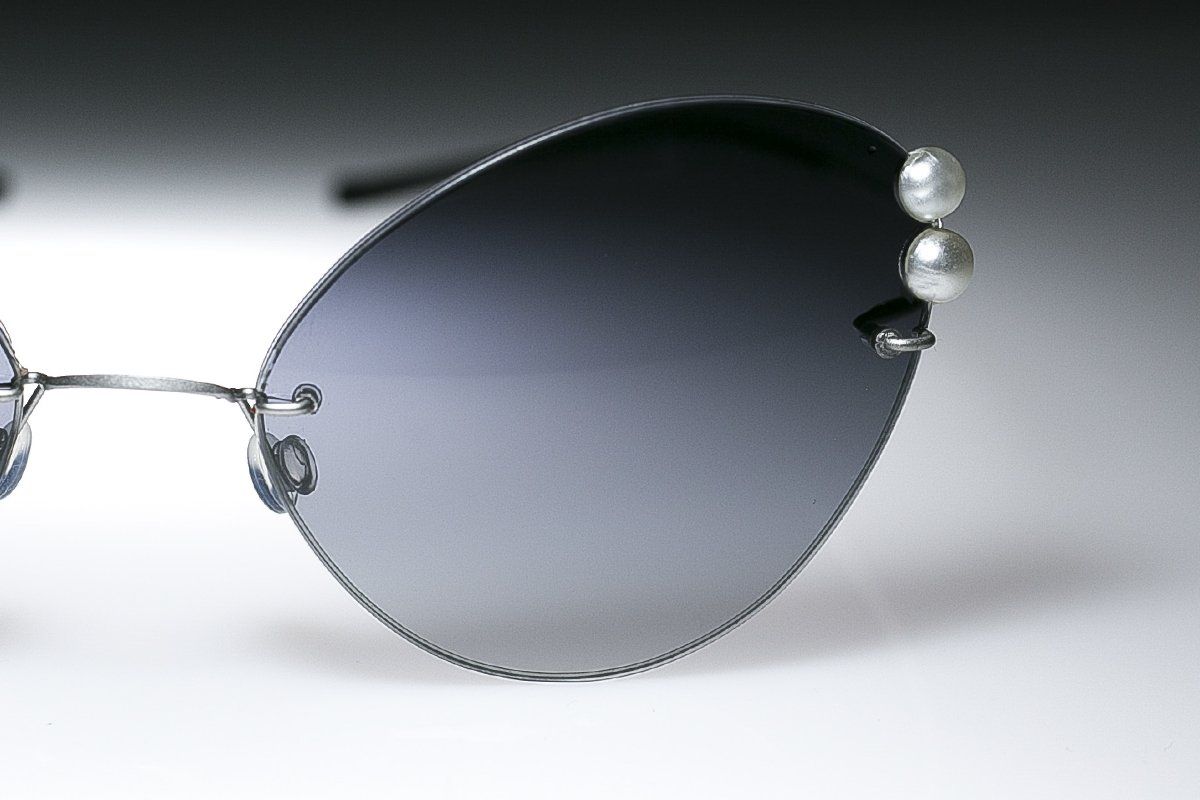 occhiali sole donna gioiello personalizzabili con perle unici