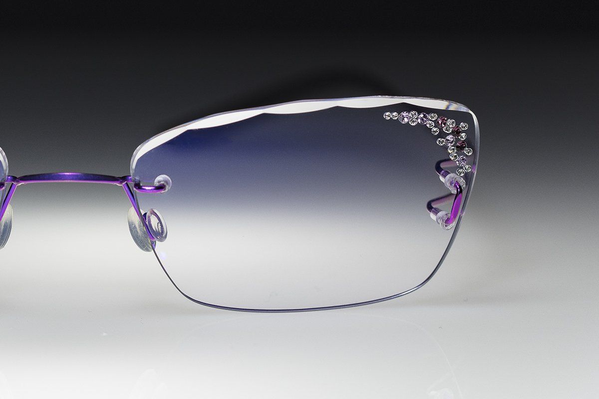 occhiali senza telaio leggeri