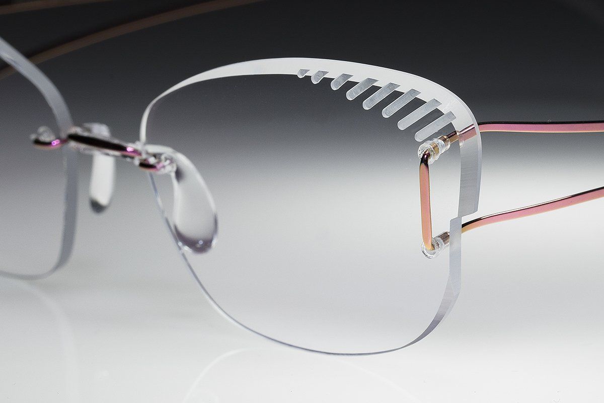 titanium screwless glasses
