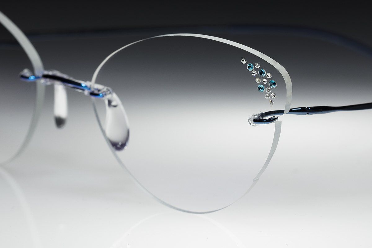 ultralight frameless glasses