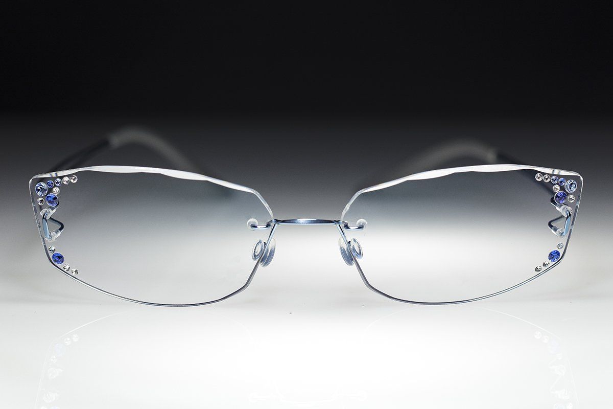 light frameless glasses